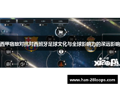西甲宿敌对抗对西班牙足球文化与全球影响力的深远影响 西甲宿敌对抗对西班牙足球文化与全球影响力的深远影响